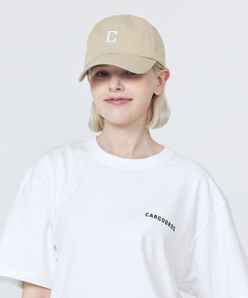 CARGOBROS FOR WOMAN Signature Logo Ball Cap (Beige)