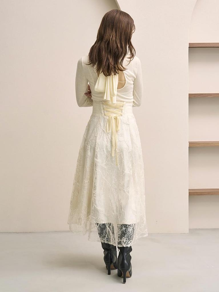 Embroidered Skirt SWFS255051IVR1