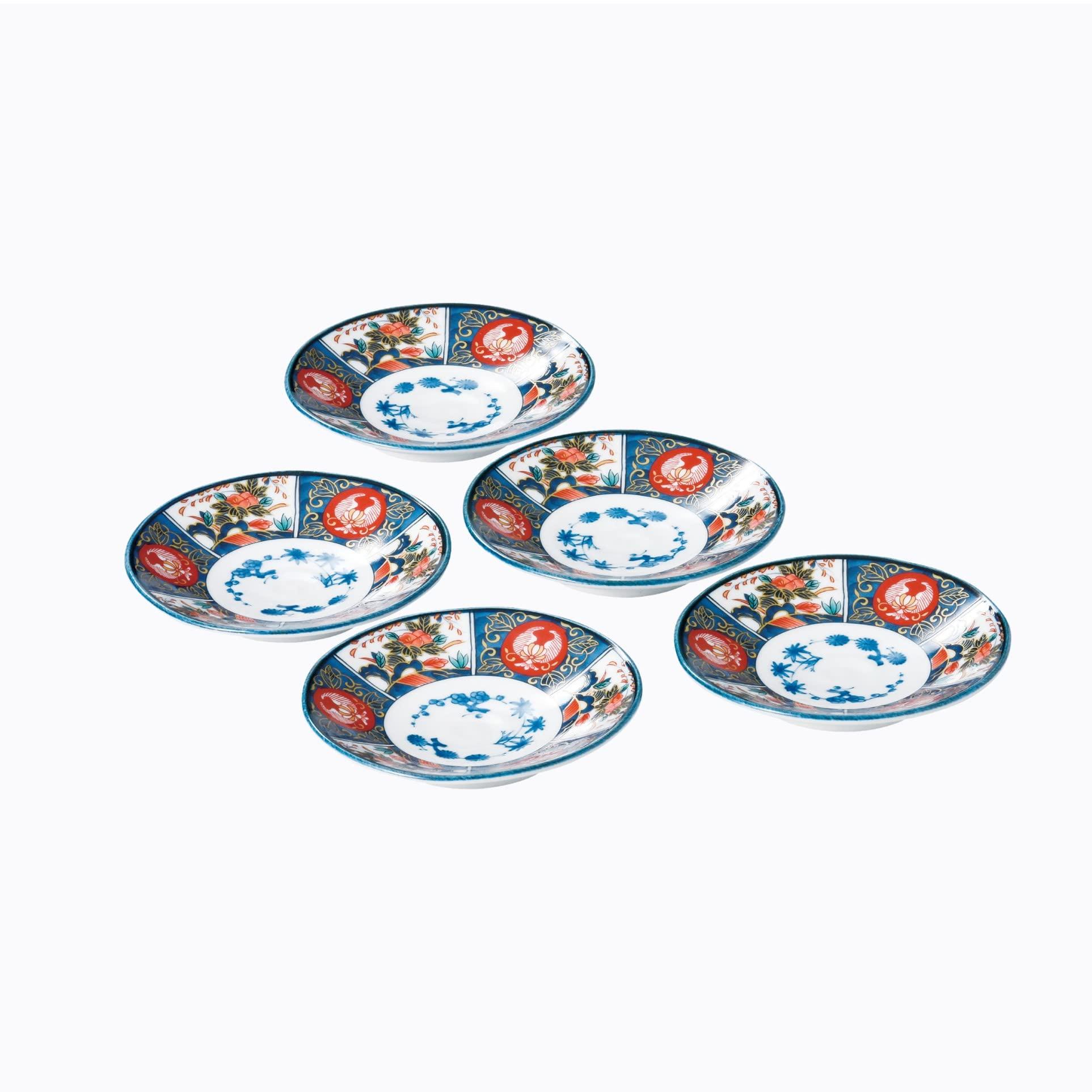 

Nishikisa Koimari small plates set