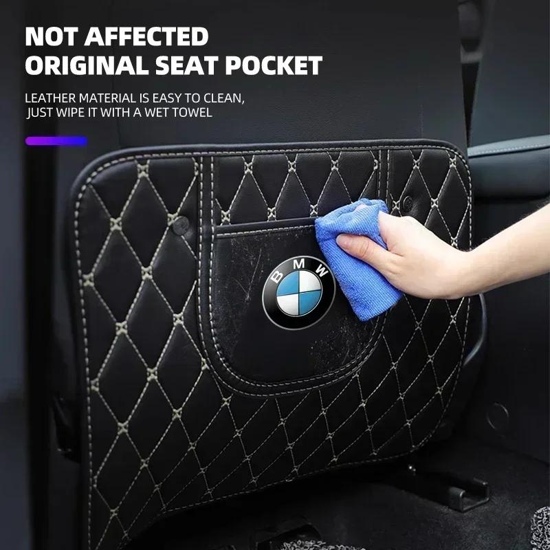 1ks Ochranné podložky na zadní sedadla auta proti kopání Pro BMW M M3 M5 F10 F30 F20 E28 E30 E34 E36 E39 E46 E91 Performance X1 X2 X5