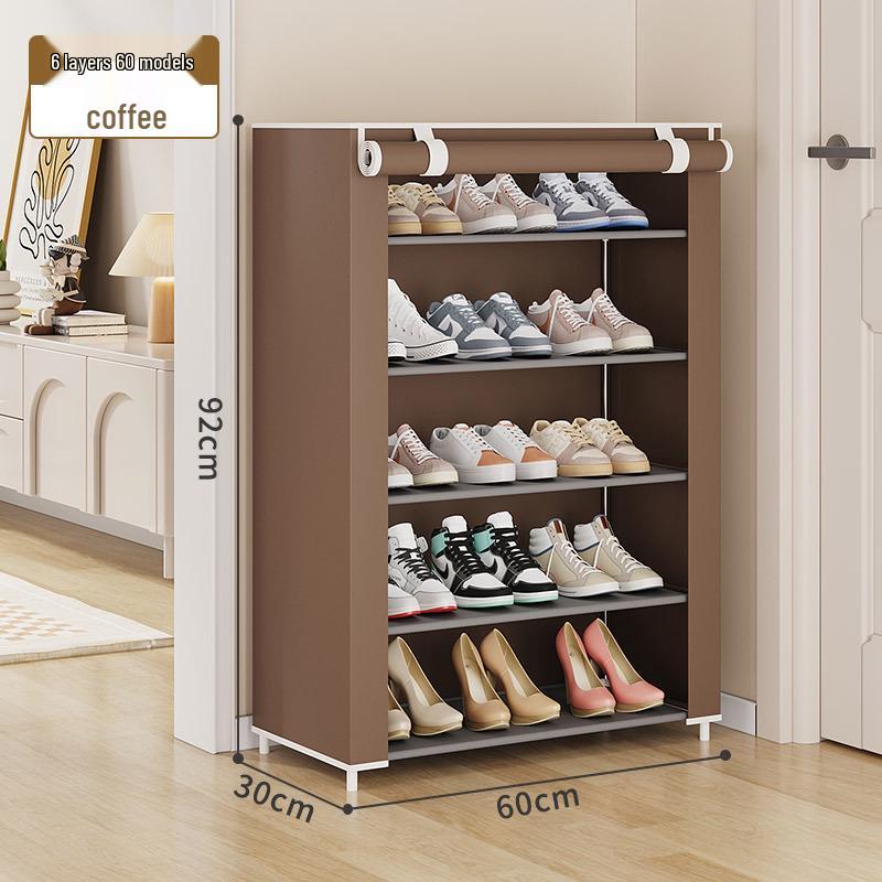 2022 Modern Fabric Shoe Rack - Dustproof, Multi-Layer Storage for Doorway & Dorms