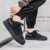 Height-increasing Platform Skateboard Shoes for Men Classic Gray Breathable Sneakers Men N-slip Outdoor Casual Sport Shoes Men