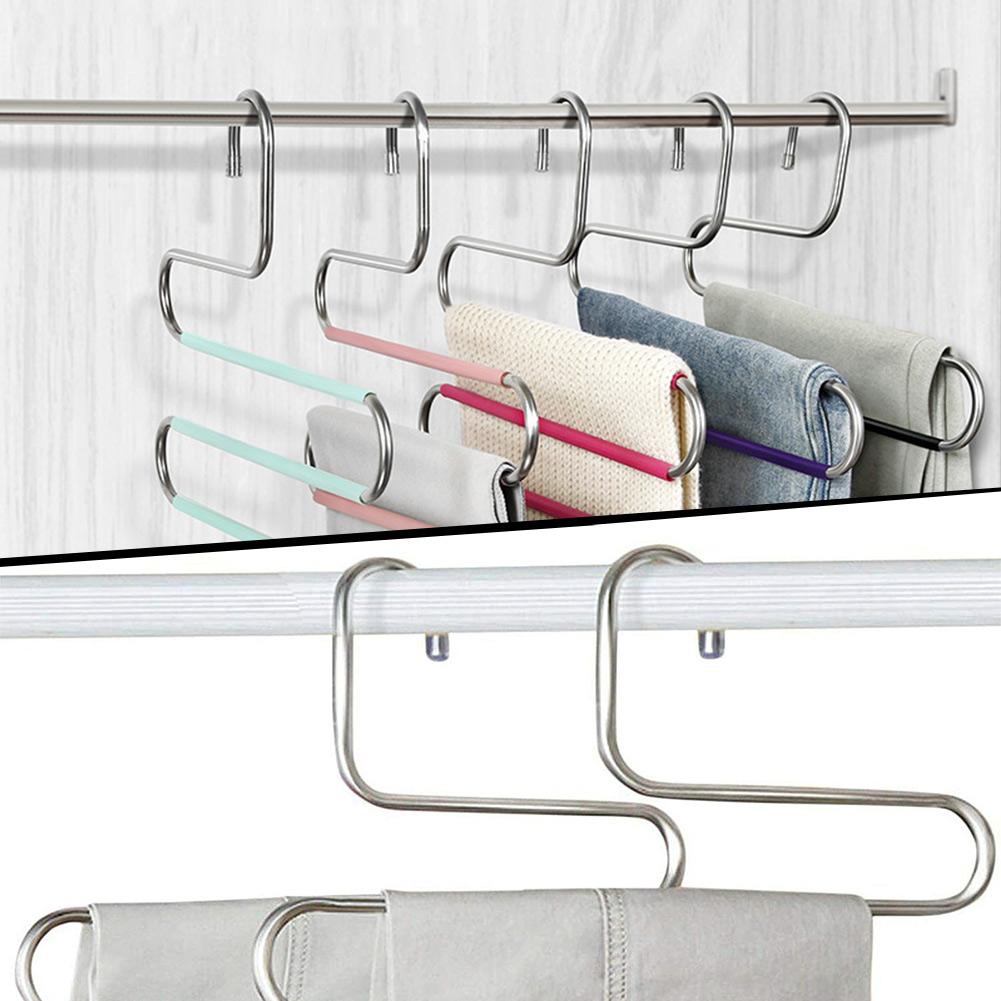 

Вешалка для брюк и брюк Хранение одежды для подвешивания в шкафу