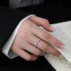 925 Silver Butterfly Luxury Open Ring - Women's High-End Index and Tail Band
