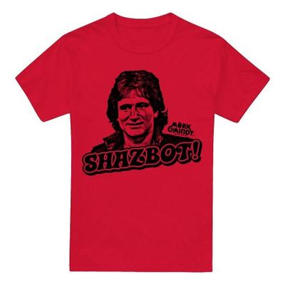 Mork And Mindy Mens Shazbot T-Shirt