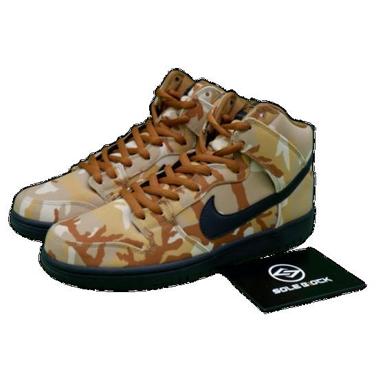 Nike SB Dunk High Pro Brown Camo 2019 BQ6826-200 EU 37.5
