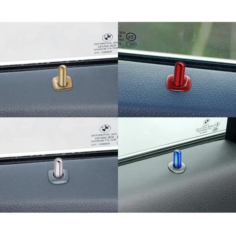 Car Door Latch Pin Door Screw Knob Cap Cover Trim For BMW X5 X3 X1 330i 325i F10 F02 F07 E70 E84 E90 F35 F18 E70 E89
