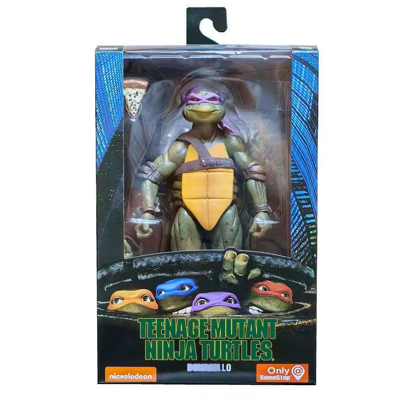 NECA 1990 Черепашки-ниндзя 7  Лимитированная серия Фигурка