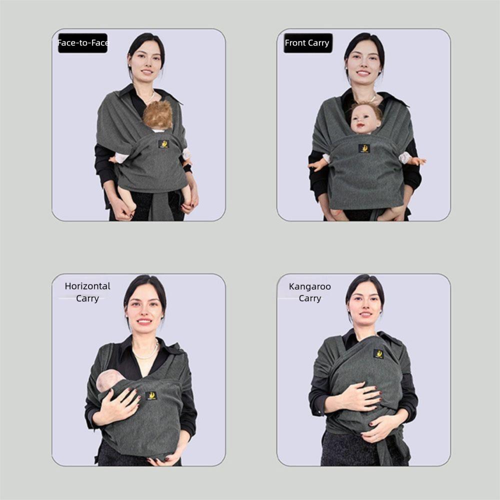 Breathable Baby Wrap Carrier Korea Style Baby Swaddle Strap Soft Newborn Sling  Toddler