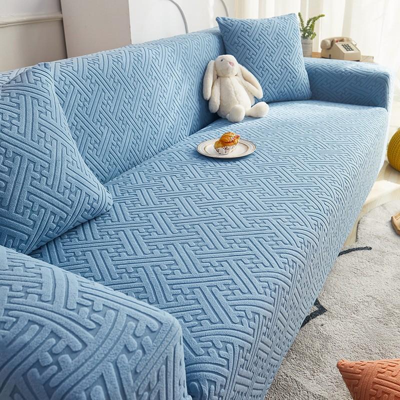 Simple Windproof Cat Scratch Sofa Cover All Inclusive Universal Single Protective Cover for All Seasons