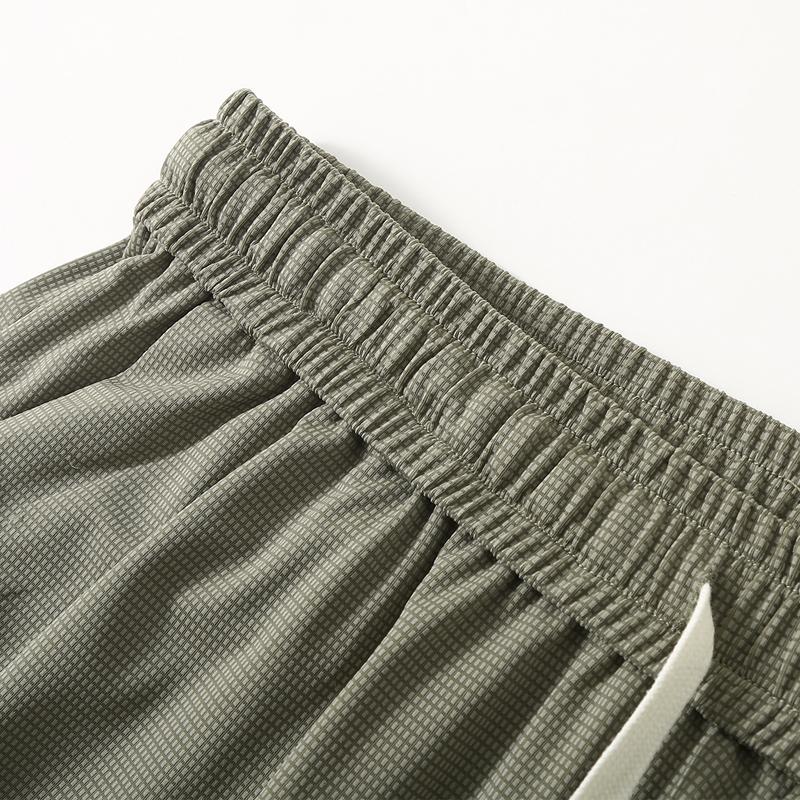 Men's Plus Size Quick Dry Athletic Shorts, Breathable Elastic Waist Sport Pants (5XL-12XL)
