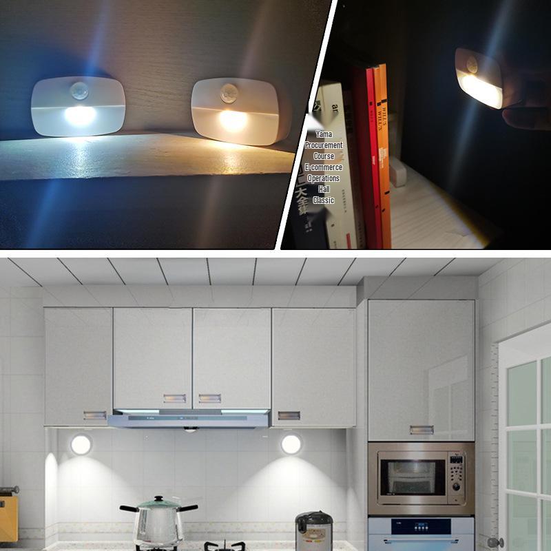 Infrared Sensing LED Night Light for Wardrobe, Kitchen, Bedroom, and Corridor