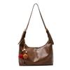 Retro Tote Bag Women's Autumn New Fashion Simple Large Capacity Underarm Dumpling Bag Shoulder Messenger Bag
