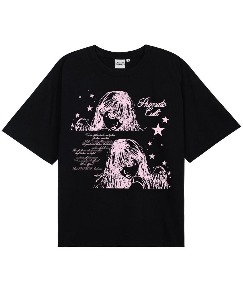 PRIMATE Victoria Oversized Short Sleeve T-Shirt 8 Colors (Type B)