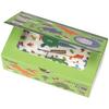 Skater Nonwoven Masks for Children, Boxed, 25 Masks, Three-Layer Construction, Dinosaur Design, MSKP25-A