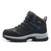Men's Plus Size Outdoor High-Top Hiking Shoes Fall/Winter Fleece-lined Warm Snow Boots Hiking Boots Fashion Worker Boot