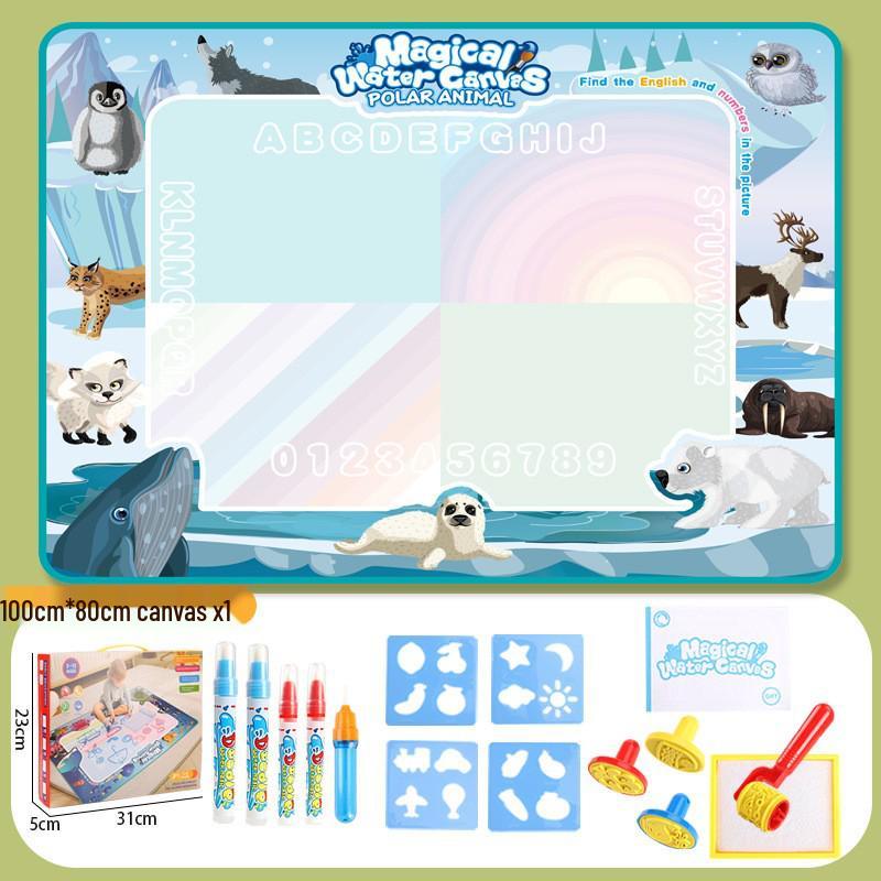 Extra Large Reusable Water Magic Drawing Mat for Kids