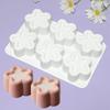 Silicone Mousse Cake Mold Square Flower Easy Using Non-stick Chocolate Dessert Baking Mold for Cake Decorating DIY Bakeware Tool