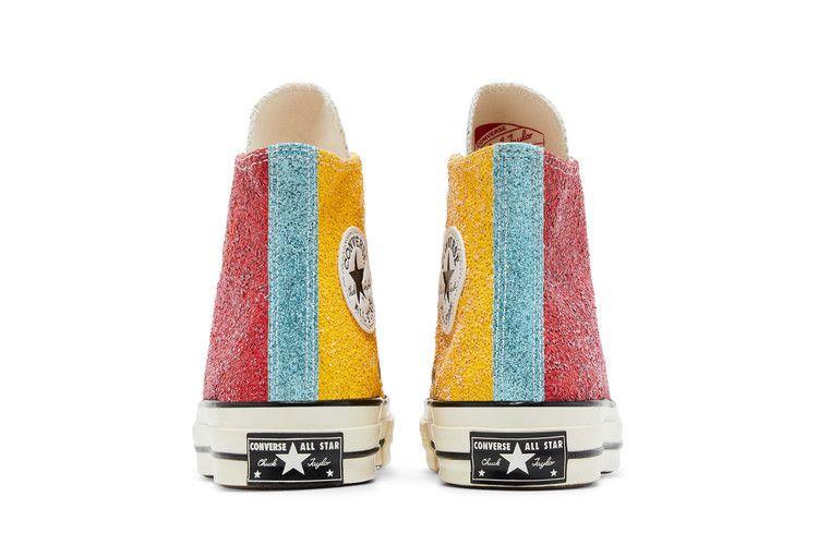 Converse Chuck Taylor All Star 70 Hi JW Anderson Glitter Yellow Red