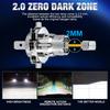 2Pcs 30000LM H4 H7 LED Headlight Bulbs Mini Turbo H11 LED H8 9005 HB3 H1 80W Car Fog light Hi lo beam Headlamp Auto Plug&Play Lamp 6500K White