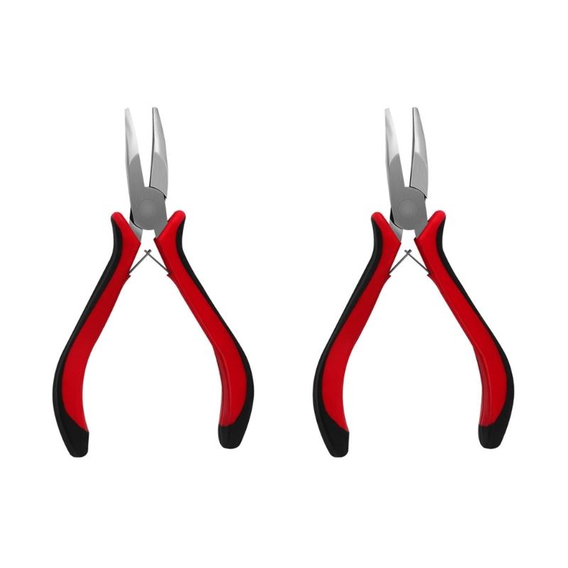

2pcs Aluminum Fishing Hook Pliers Ergonomic Handle Multifunctional Hook Remover Line Cutter Fishing Equipment Multitool