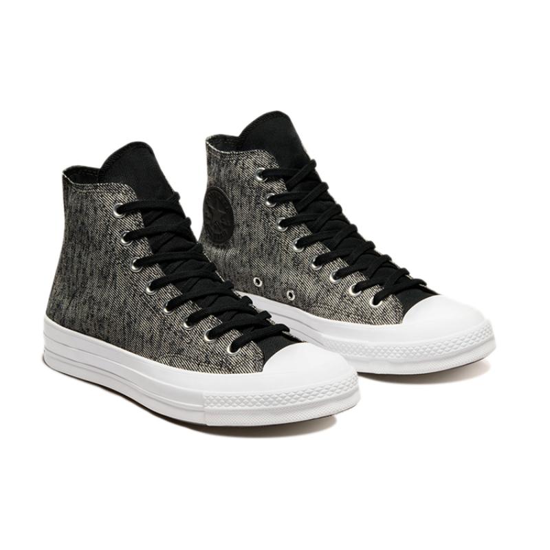 Converse Chuck Taylor All Star 1970s Casual & Versatile High Top Canvas Shoes Unisex Graphite Grey & Black