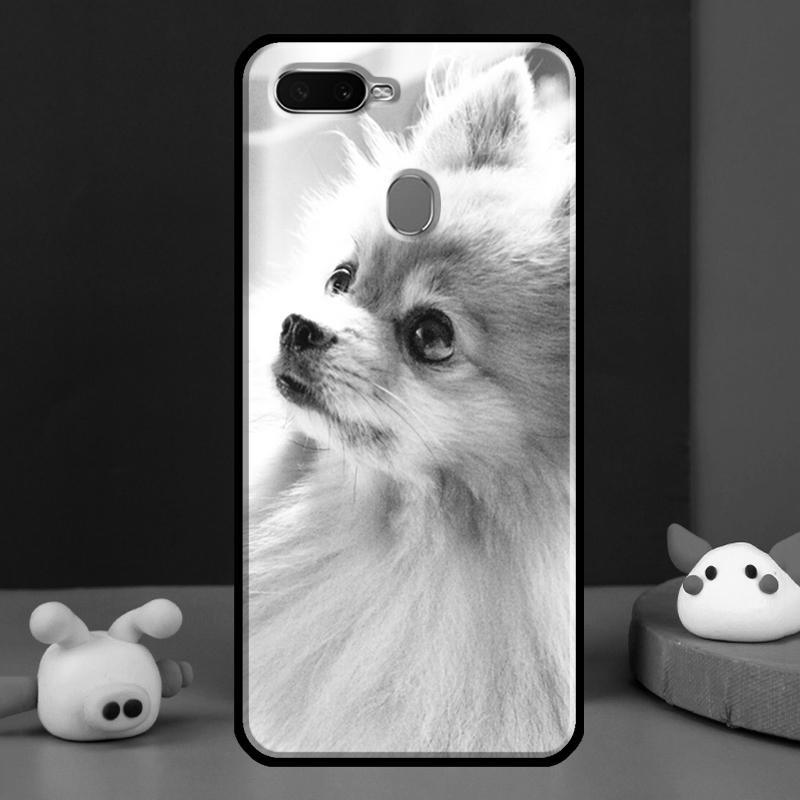 Pomeranian Dog Case For Oppo A91 A5 A9 A16 A76 A96 A58 A78 A98 A52 A72 A74 A94 A54 S A57 A77 A15 A17 Cover