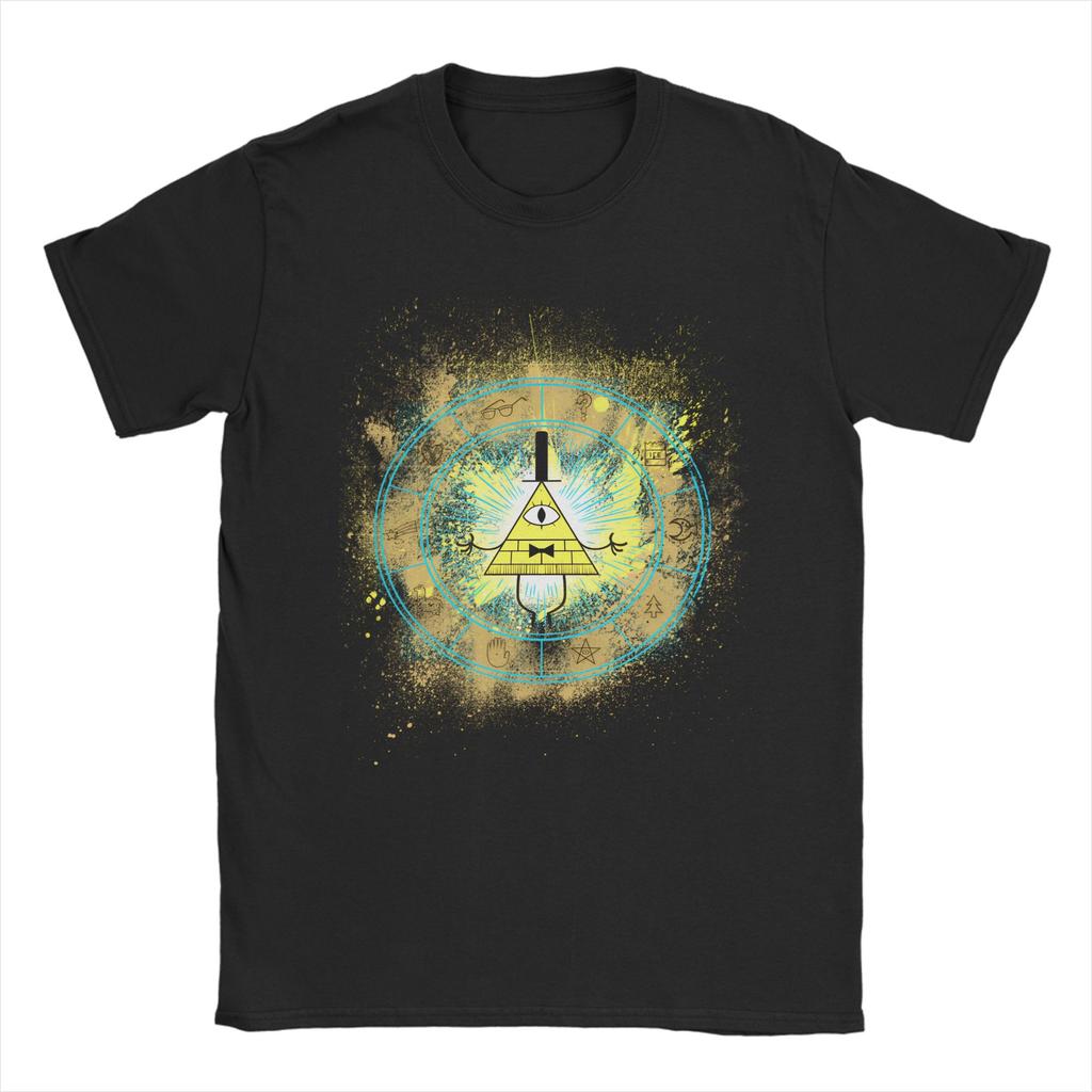 Mens TShirts Gravity Falls Always Watching Novelty 100 Cotton Tees Short Sleeve T Shirt Crew Neck Clothing Birthday Gift