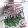 Aluminum Alloy Windproof Sock Drying Rack with Multi-Clip and Stainless Steel Underwear Hanger