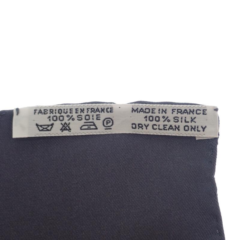 HERMES   Scarf Gray Silk Women