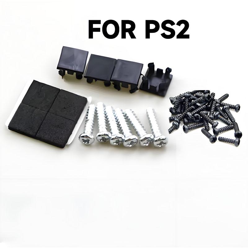For PS2 Host Handle Repair Accessories Joystick Cap Power Switch Handle Conductive Adhesive Storage Box Handle Extension Cable
