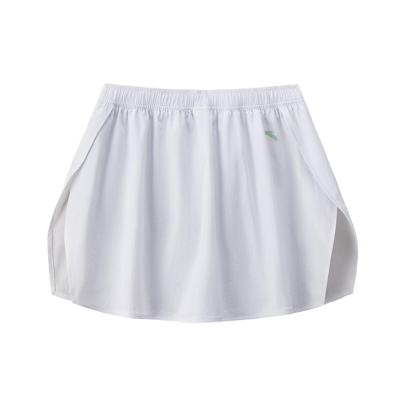 Anta Breathable Sports Skirt Pants Casual Skirt Women bottoms Pure-White 962621202-1