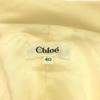 Chloe 100% Wool Tailored Jacket 40 Yellow Women Used