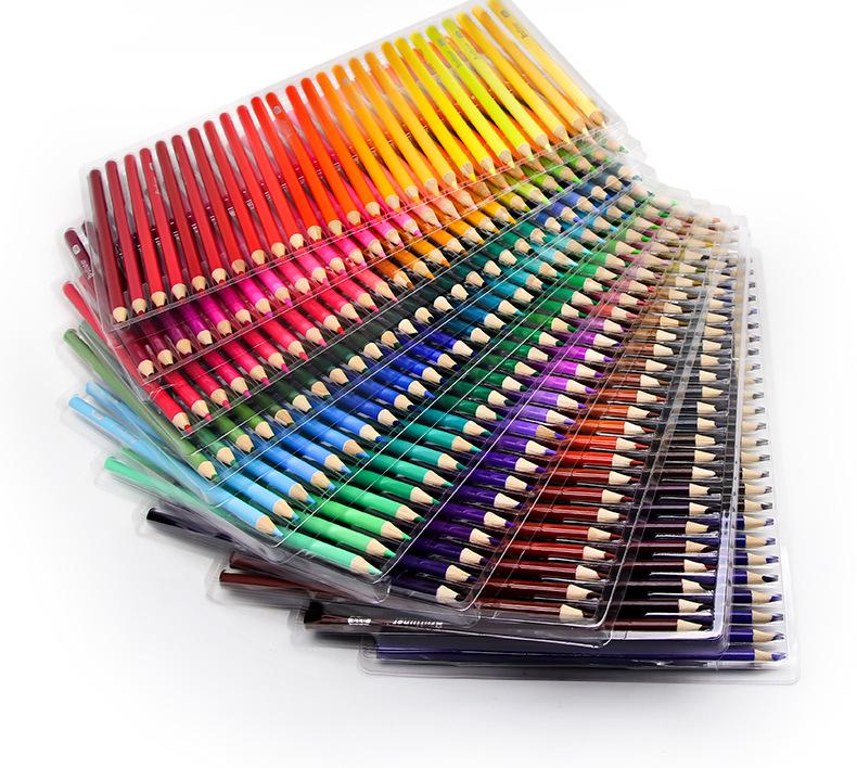 Exclusive Set: 260-Color Oil-Based Colored Pencils for Students & Graffiti Artists