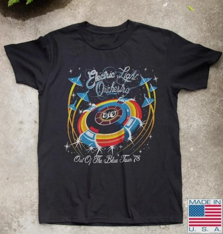 Футболка Electric Light Orchestra Out Of The Blue Tour 1978 S-4XL XL