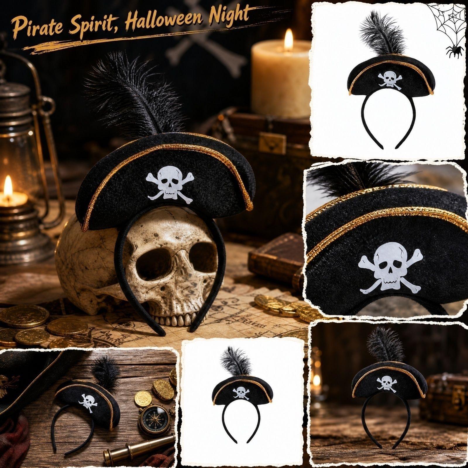 Headband for Halloween Costume - Adult Party Accessory for Women and Men