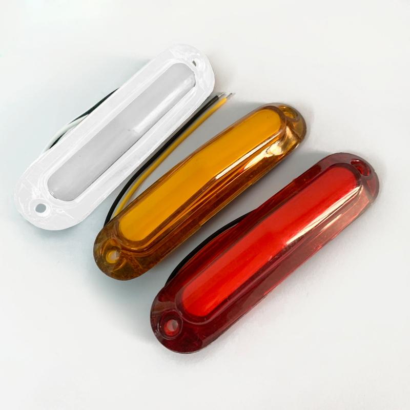 6LED Turn Signal Stop Brake Light For Car Trailer Truck Pickup Indicator Waterproof Taillamp Side Marker Lamp Tail Light