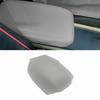 Gray Leather Lid Box Center Console Armrest Cover For Honda Civic 8th Gen 06-11