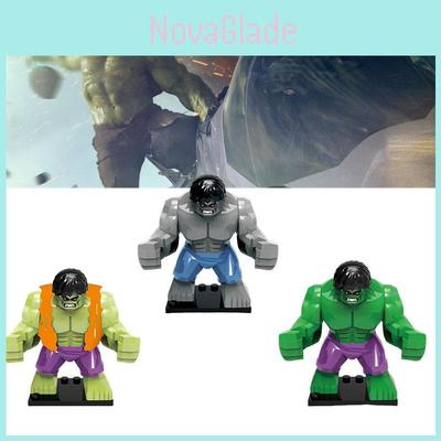 Hulk Plastic Toy Building Blocks Small Granule Boy Insert Assembled Blocks Children's Toy