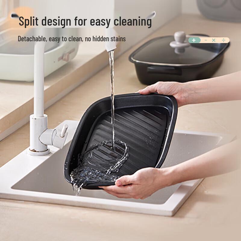 Bear 5L Multi-function Electric Hot Pot with Grill CN plug (adapter included)