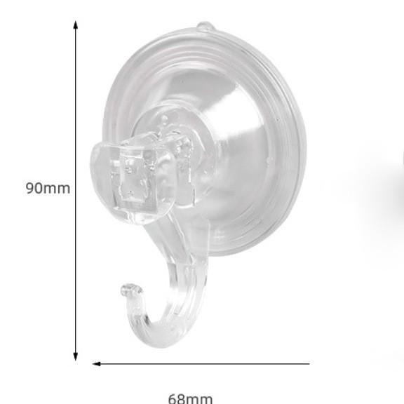 Strong Suction Wall-Mount Hook for Bathroom & Kitchen – No-Drill, Seamless Adhesive for Towels.