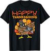 BEST! Happy Thanksgiving Dabbing Gamer Turkey Tee S-3XL