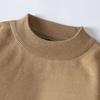 Men Winter Sweater Half Turtleneck Solid Color Fleece Soft Long Sleeves Keep Warm Pullover Plus Size Spring Sweater Men Garment