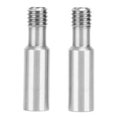 2Pcs Heatbreak Tube 303 Stainless Steel Feeding Tubes Throat 3D Printer Parts CNC Finishing