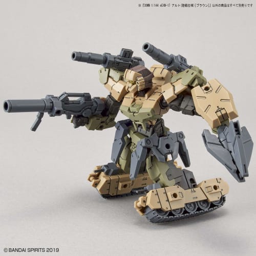BANDAI SPIRITS 30MM eEXM-17 Alto (Land Combat Version) Brown 1/144 Scale Pre-Colored Plastic Model