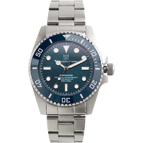 

HYAKUICHI 101 водонепроницаемые 20 ATM часы для дайвинга с керамическим безелем без даты наручные часы темно-аква