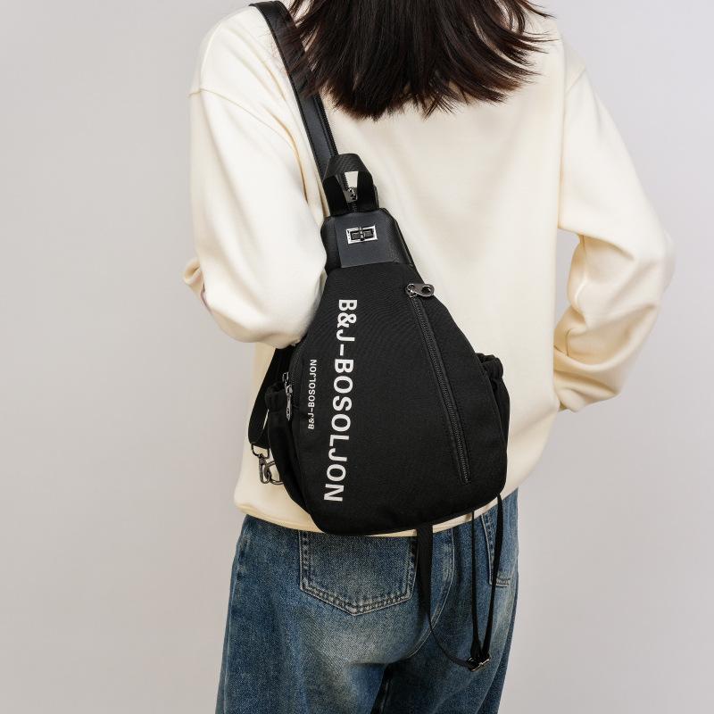 Casual Women Crossbody Chest Bags Fashion Unisex Travel Backpack Multiple Pocket Female Shoulder Bag Ladies Daily Use Fanny Pack