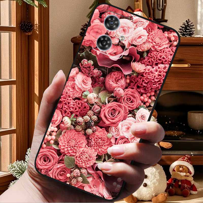 For Moto G84 G54 5G Case Fashion Soft TPU Silicone Bumper Phone Cover for Motorola Moto G84 5G MotoG54 G 54 84 Coque Capa Cats