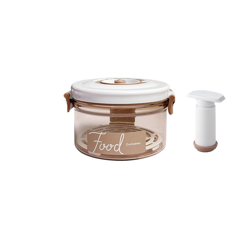 

Пищевой вакуумный контейнер, устойчивый к холоду и жаре, герметичный, для хранения фруктов и овощей, прочный вакуумный упаковщик с воздушным насосом