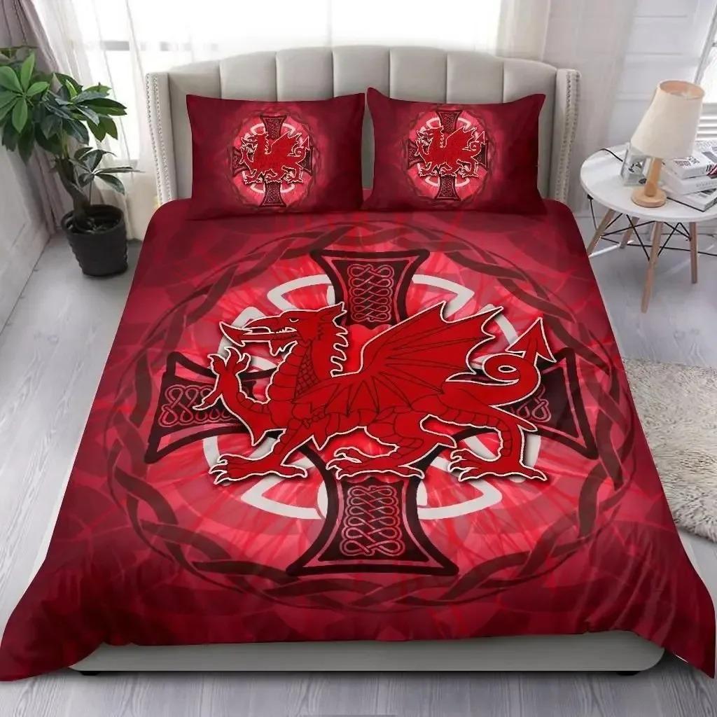 

Comforter Viking Dragon & Claddagh Cross Celtic Bedding Set Bedroom Soft Modern S Comefortable Comforter (quilt)-EU Single(135*200cm)3pcs